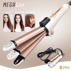 Mega liss™ - Incrível prancha 3 em 1
