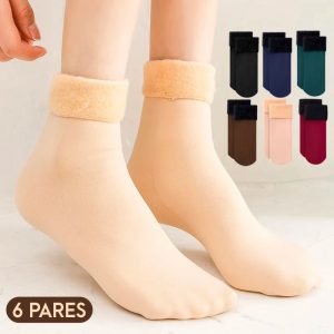 6 PARES DE MEIA  LÃ Thermo Comfort®