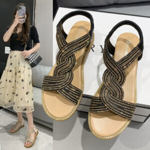 Sandália Comfort Strass-985™