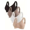 KIT 4: PRETO-BEGE-BRANCO-MARROM